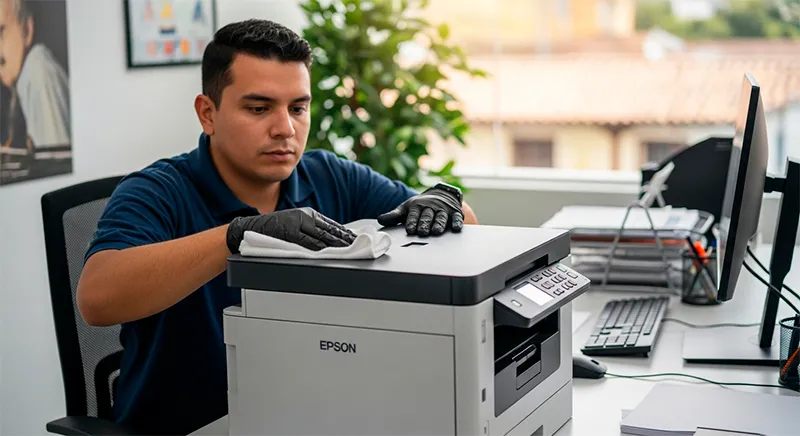 Ensamblaje profesional de un PC de escritorio por TECNOCOM VALLE en Buga, con gestión de cables impecable.