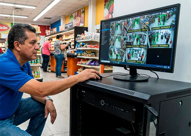 Técnico experto de TECNOCOM VALLE realizando mantenimiento profesional de un computador portátil en Buga.