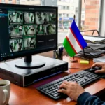 oficina de monitoreo de camaras de vigilancia de la secretaria de seguridad de santiago de cali -colombia